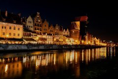 Danzig bei Nacht